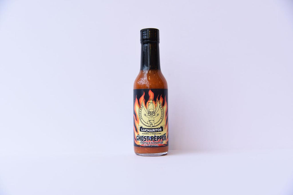 Lucharitos & Greenport Fire Ghost Pepper Hot Sauce
