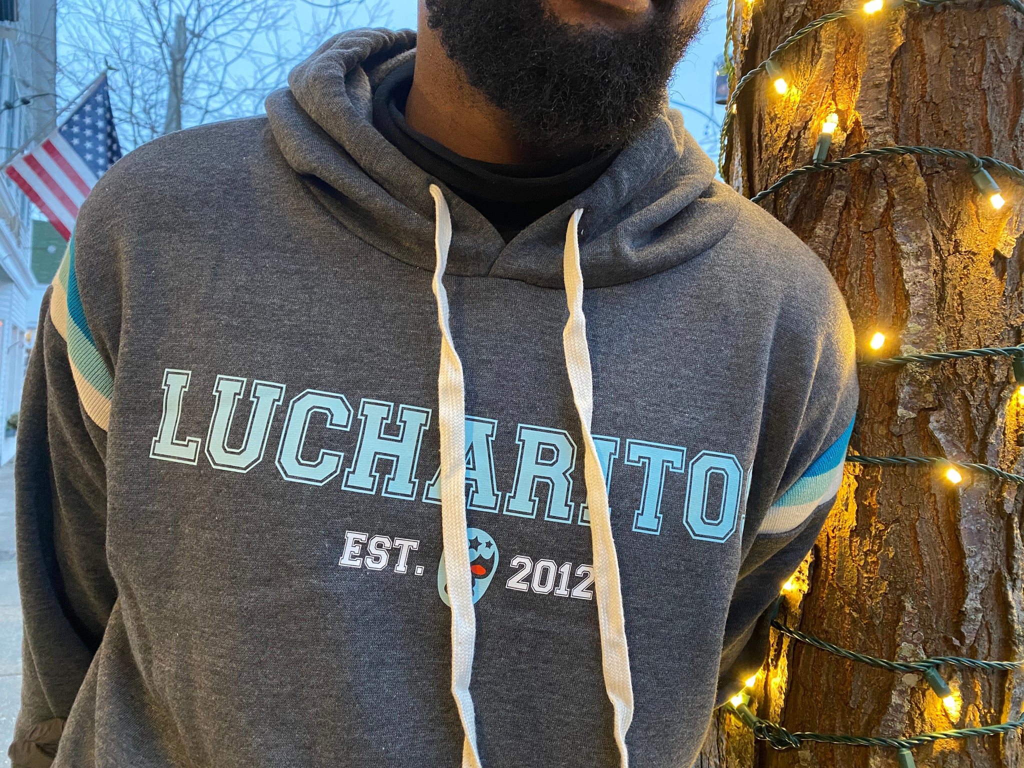 Lucharitos Carolina Panthers Blue Hoodie